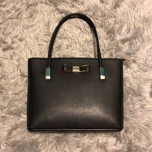 Black handbag